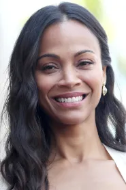 Zoe Saldaña as Gamora in Guardians of the Galaxy